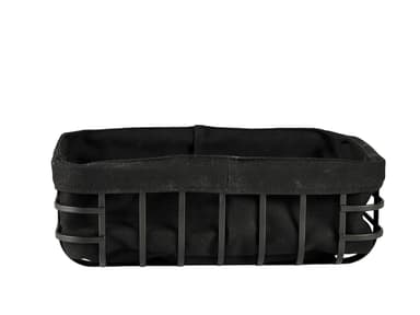 HOLM Bread Basket 27 x 17 x 9 cm Black