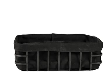 HOLM Bread Basket 27 x 17 x 9 cm Black