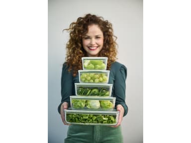 Mepal EasyClip Storage box 1500 ml Nordic sage