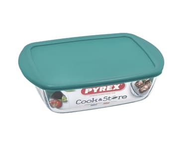 Pyrex Fat rektangulært Klar