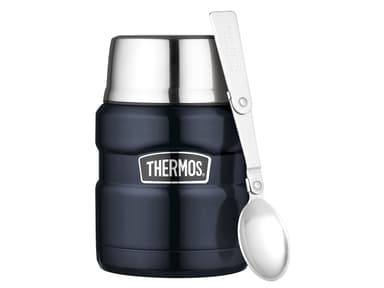 Thermos Stainless King Madtermoflaske 470 ml mørkblå