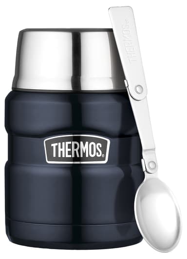 Thermos Stainless King Madtermoflaske 470 ml mørkblå
