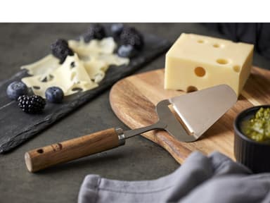 HOLM Cheese plane 22,5 cm Stainless steel/Acacia