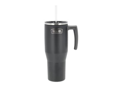 Thermos Thermo mug w. handle 1.1 liter Matte black