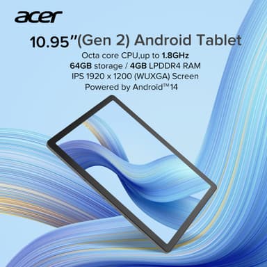 Acer ACTAB1125E 4/64GB 10,95" nettbrett