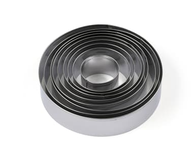 Blomsterbergs Cookie cutter set Round 9 pcs