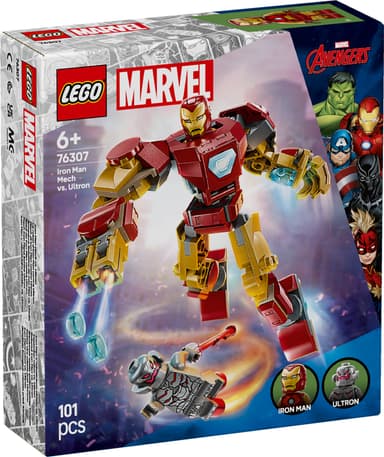 LEGO Super Heroes Iron Man-robot mot Ultron 76307