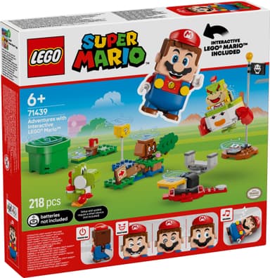 LEGO Super Mario På eventyr med interaktive LEGO Mario 71439