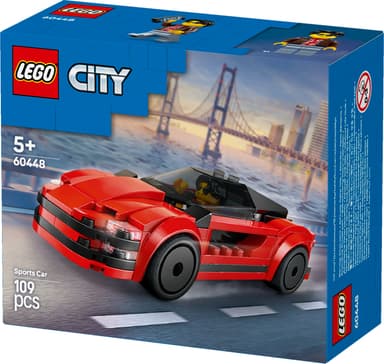 LEGO City Rød sportsbil 60448