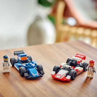 LEGO City F1 Williams Racing og Haas F1 racerbiler 60464