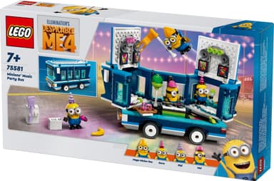 LEGO Despicable Me Minions’ festbuss med musikkanlegg 75581