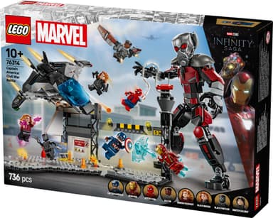 LEGO Super Heroes Actionfylt kamp fra Captain America: Civil War 76314