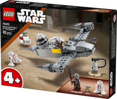 LEGO Star Wars Mando og Grogus N-1 Starfighter 75410