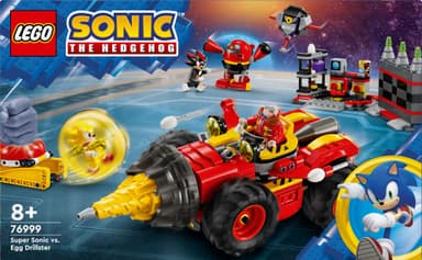 LEGO Sonic Super Sonic mot Egg Drillster 76999