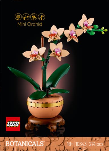 LEGO Botanicals Miniatyrorkidé 10343