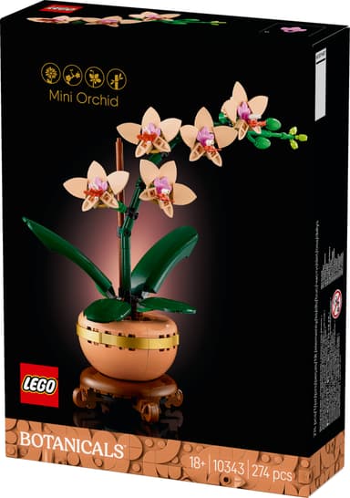 LEGO Botanicals Miniatyrorkidé 10343