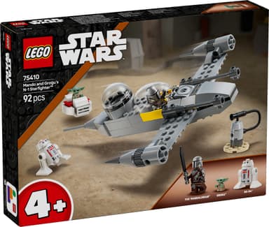 LEGO Star Wars Mando og Grogus N-1 Starfighter 75410
