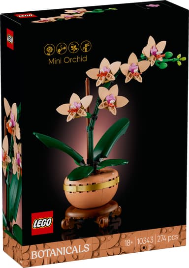 LEGO Botanicals Miniatyrorkidé 10343