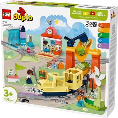 LEGO DUPLO Town Stort, interaktivt lokaltog 10428