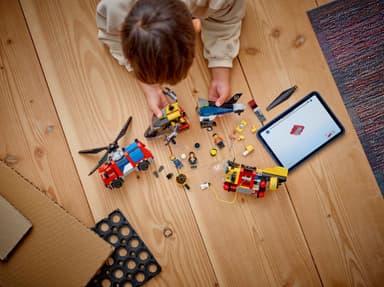 LEGO City Pakke med helikopter, brannbil og ubåt 60462