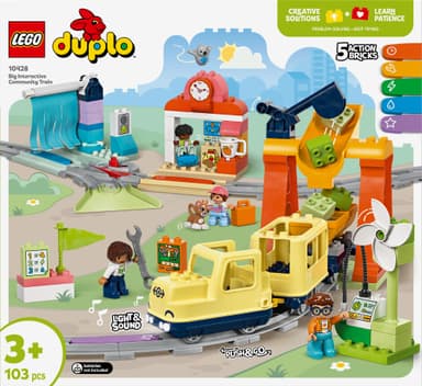 LEGO DUPLO Town Stort, interaktivt lokaltog 10428