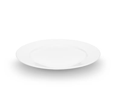 Pillivuyt Sancerre plate flat Dia 22 cm White