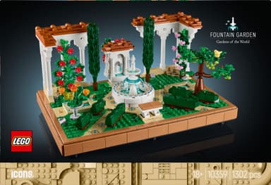 LEGO Icons Hage med fontene 10359