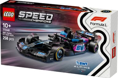 LEGO Speed Champions BWT Alpine F1 Team A524-racerbil 77248