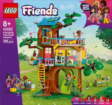 LEGO Friends Koselig hytte i vennskapstreet 42652
