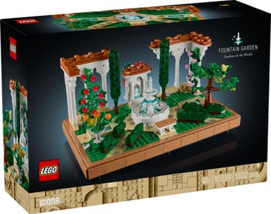 LEGO Icons Hage med fontene 10359