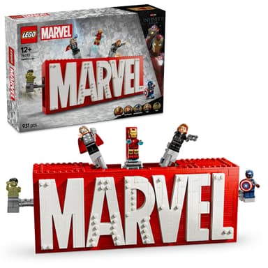 LEGO Super Heroes MARVEL logo og minifigurer 76313
