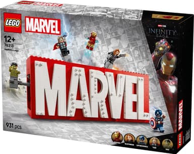 LEGO Super Heroes MARVEL logo og minifigurer 76313