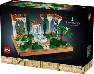 LEGO Icons Hage med fontene 10359