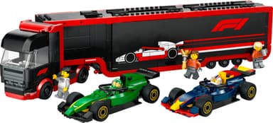 LEGO City F1-trailer med F1 RB20 og AMR24 60445