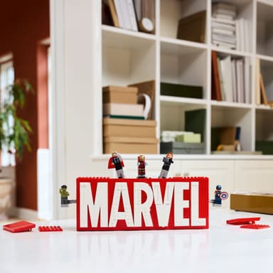 LEGO Super Heroes MARVEL logo og minifigurer 76313