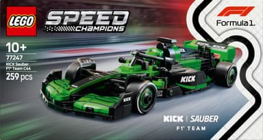 LEGO Speed Champions KICK Sauber F1 Team C44-racerbil 77247