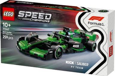 LEGO Speed Champions KICK Sauber F1 Team C44-racerbil 77247