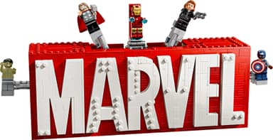 LEGO Super Heroes MARVEL logo og minifigurer 76313