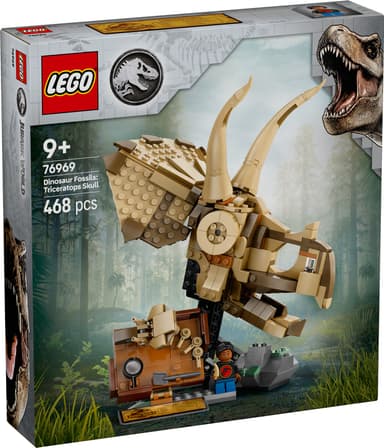 LEGO Jurassic World Dinosaurfossiler: triceratops-hodeskalle 76969