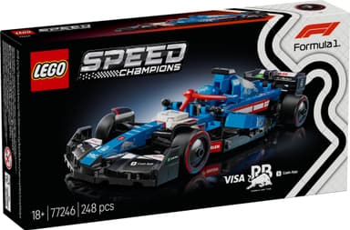 LEGO Speed Champions Visa Cash App RB VCARB 01 F1-racerbil 77246