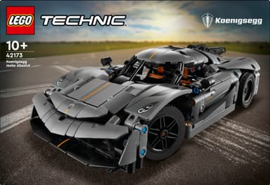 LEGO Technic Koenigsegg Jesko Absolut-hyperbil i grått 42173
