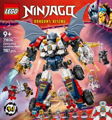 LEGO Ninjago Zanes ultra-kombinasjonsrobot 71834