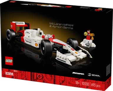 LEGO Icons McLaren MP4/4 og Ayrton Senna 10330