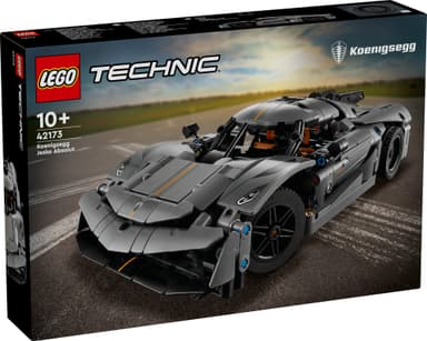 LEGO Technic Koenigsegg Jesko Absolut-hyperbil i grått 42173