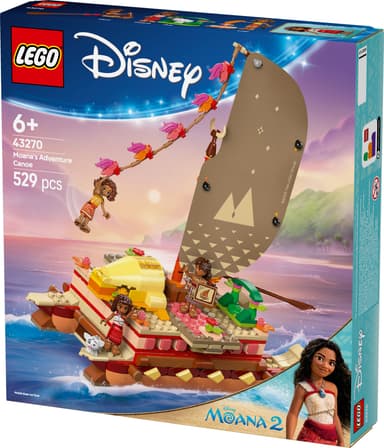 LEGO Disney Princess Vaiana på kanoeventyr 43270