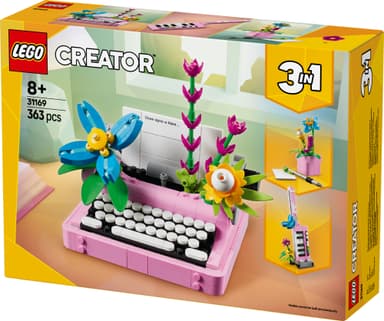 LEGO Creator Skrivemaskin med blomster 31169