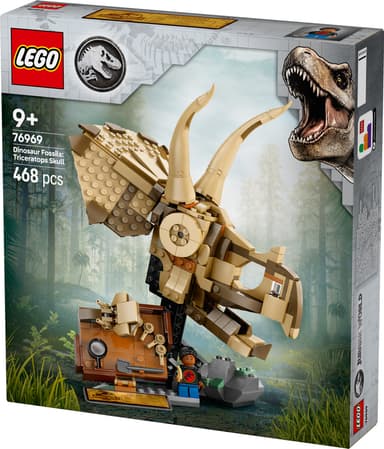 LEGO Jurassic World Dinosaurfossiler: triceratops-hodeskalle 76969