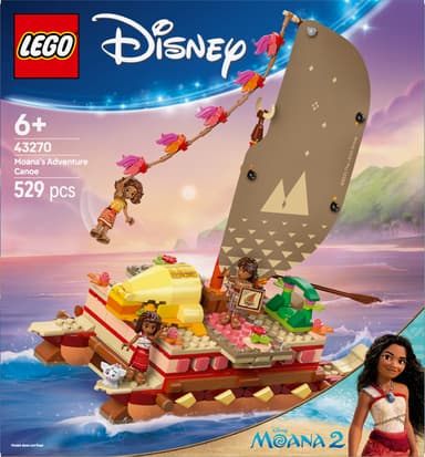 LEGO Disney Princess Vaiana på kanoeventyr 43270