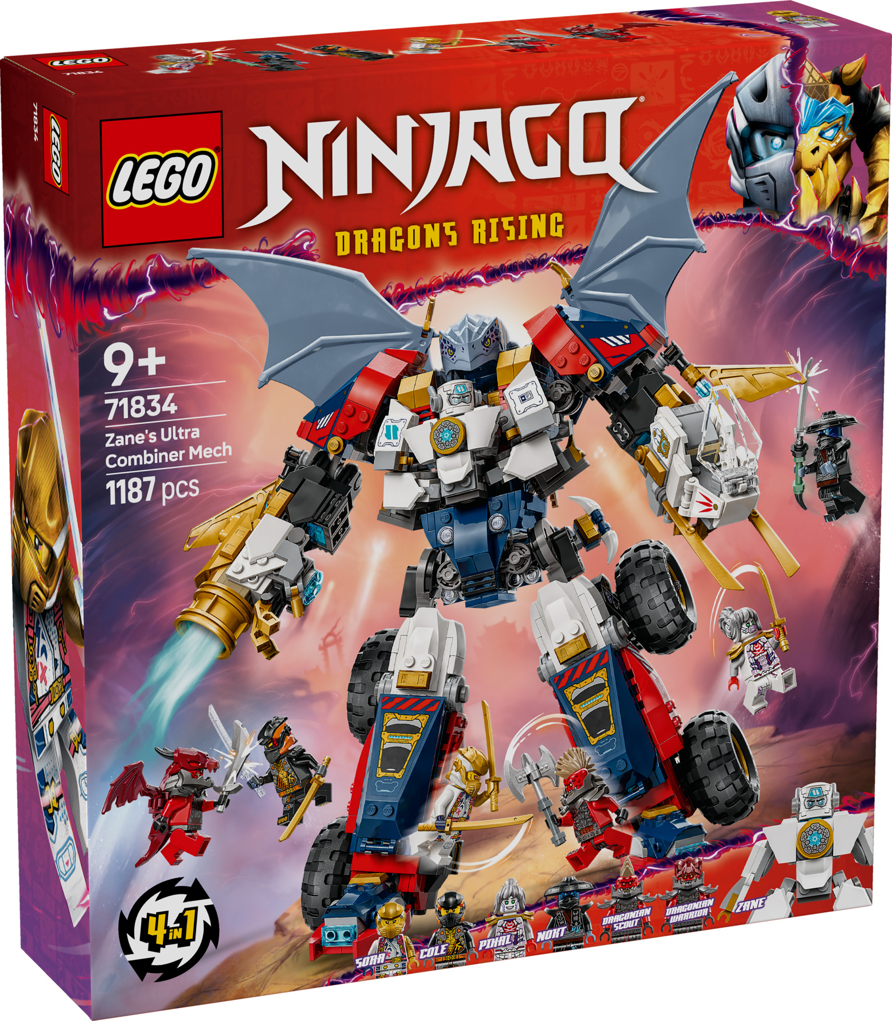 LEGO Ninjago Zanes ultra-kombinasjonsrobot 71834