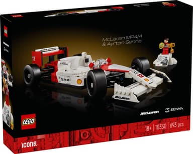 LEGO Icons McLaren MP4/4 og Ayrton Senna 10330